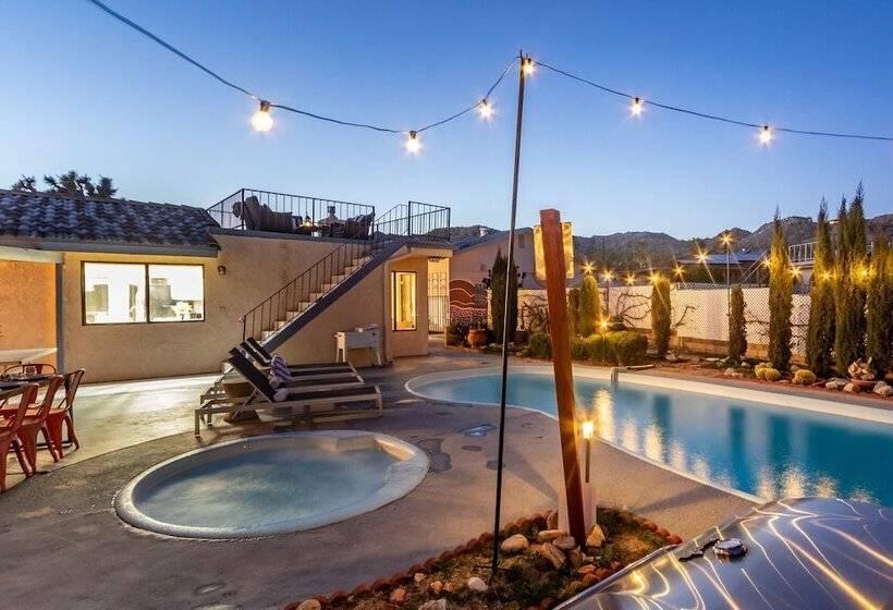 Archie By Avantstay Desert Retreat W/ Pool, Edge Of Joshua Tree, Bonus Casita For Group Travel