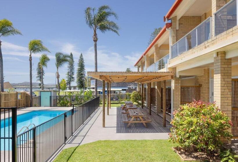 모텔 South Pacific Palms Motor Inn
