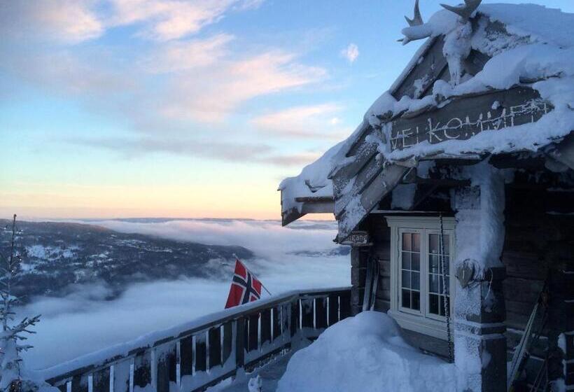 ホテル Norefjell   Storhytte Med Jacuzzi Og Fantastisk Beliggenhet