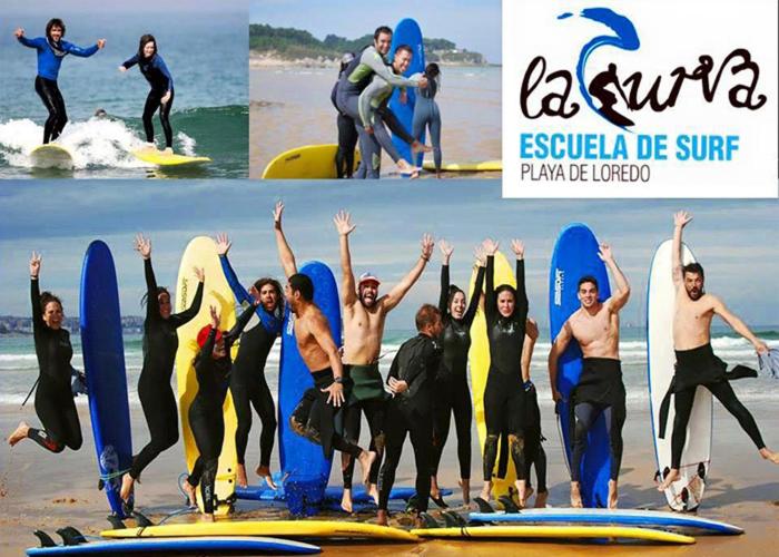 مبيت وإفطار La Curva Surfhouse   Hostel