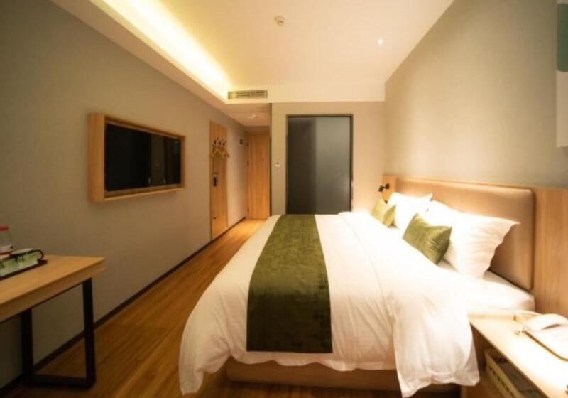 בית מלון כפרי Greentree Inn Anhui Hefei Mengcheng Road Beierhuan Express