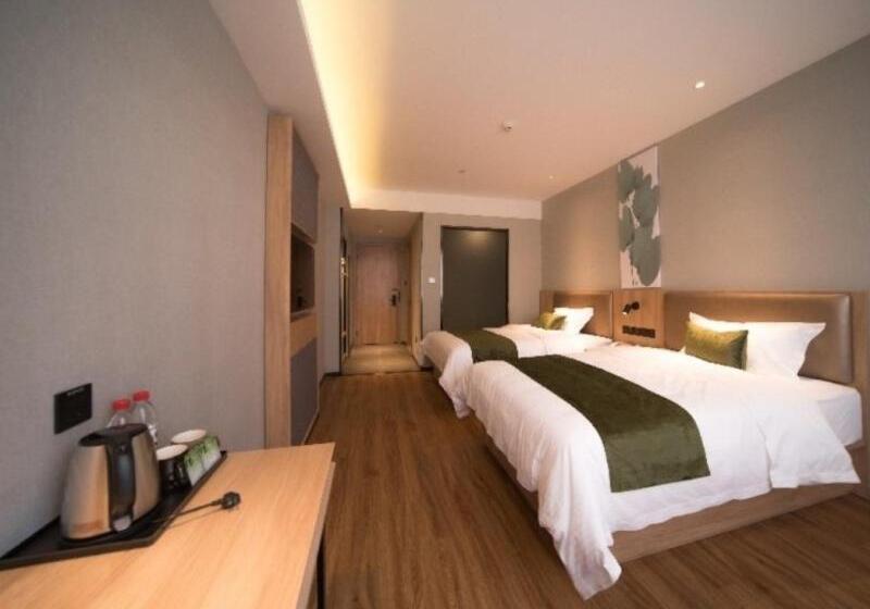 בית מלון כפרי Greentree Inn Anhui Hefei Mengcheng Road Beierhuan Express