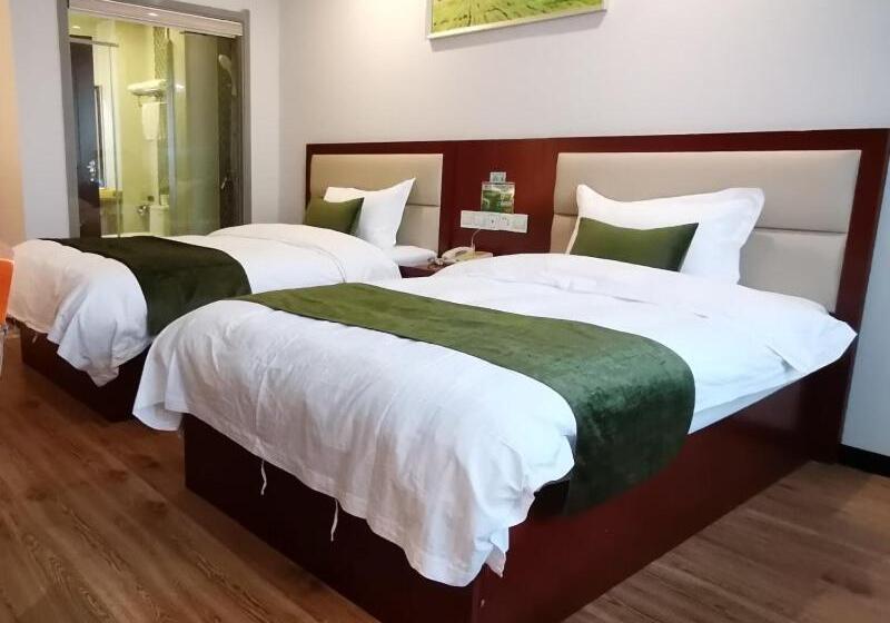 בית מלון כפרי Greentree Inn Anhui Hefei Mengcheng Road Beierhuan Express