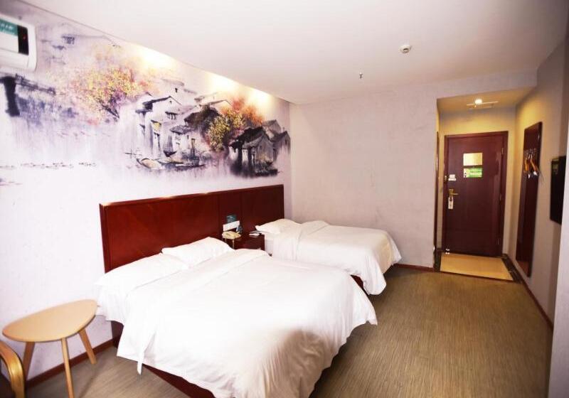 Отель Greentree Inn Jiangsu Suzhou International Film City South Jinshan Road Express
