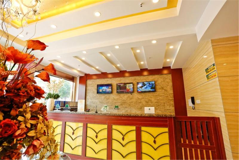 호텔 Greentree Inn Jiangsu Suzhou Zhonghuan Baihui Square Middle Yangchenghu Station Express