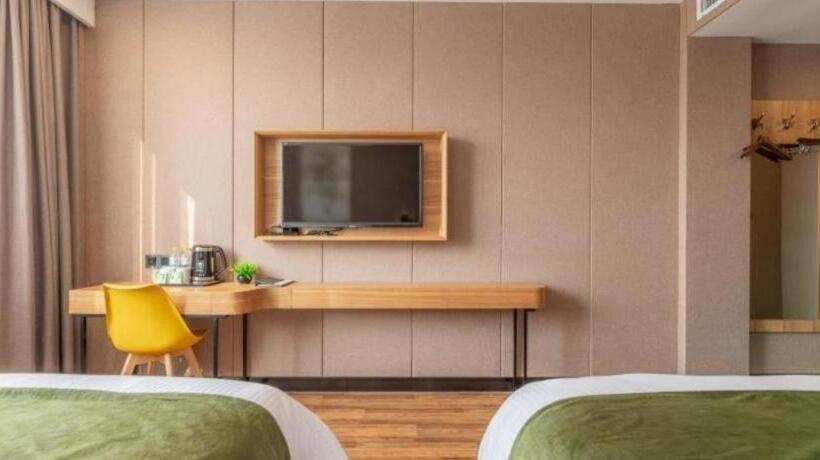בית מלון כפרי Greentree Inn Jining Jianshe Road