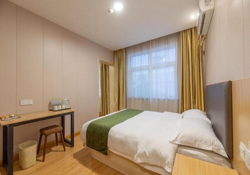 בית מלון כפרי Greentree Inn Shandong Jining Railway Station Express