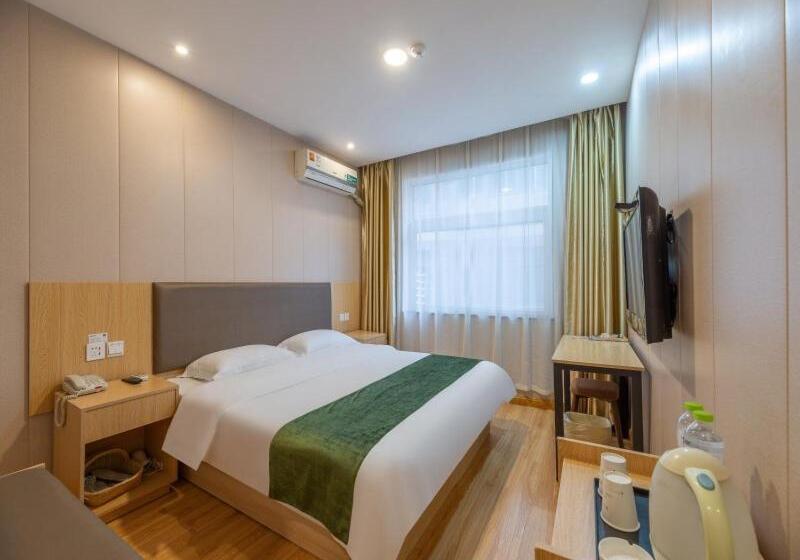 בית מלון כפרי Greentree Inn Shandong Jining Railway Station Express