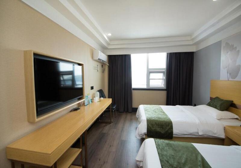בית מלון כפרי Greentree Inn Shandong Linyi Bus Station Express