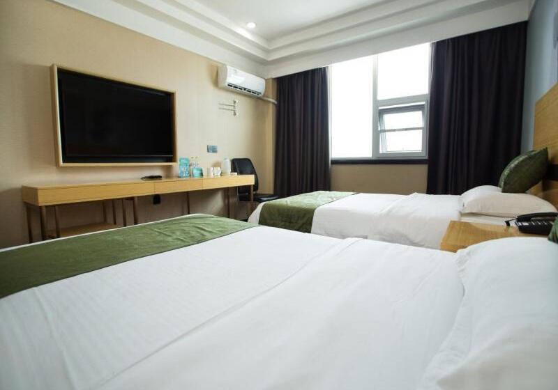 בית מלון כפרי Greentree Inn Shandong Linyi Bus Station Express