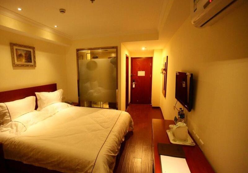 호텔 Greentree Inn Shanxi Taiyuan Tongluo Bay Business