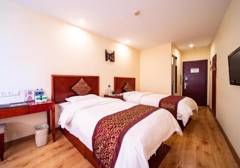 בית מלון כפרי Greentree Inn Tianjin Huayuankeyuan Business
