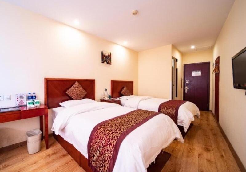 בית מלון כפרי Greentree Inn Tianjin Huayuankeyuan Business