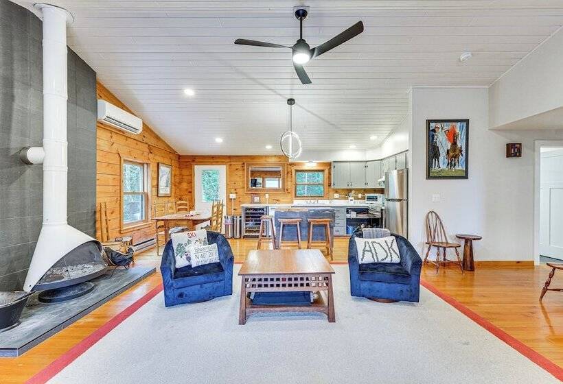 Modern Cabin In Lake Placid W/ Mountain Views!