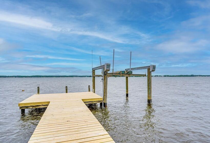 Pamlico River House W/ Private Dock & River View!