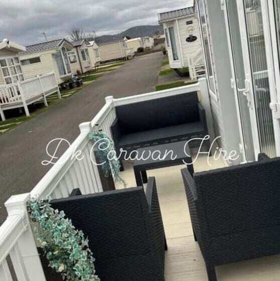 בית מלון כפרי Luxury Caravan In Towyn North Wales