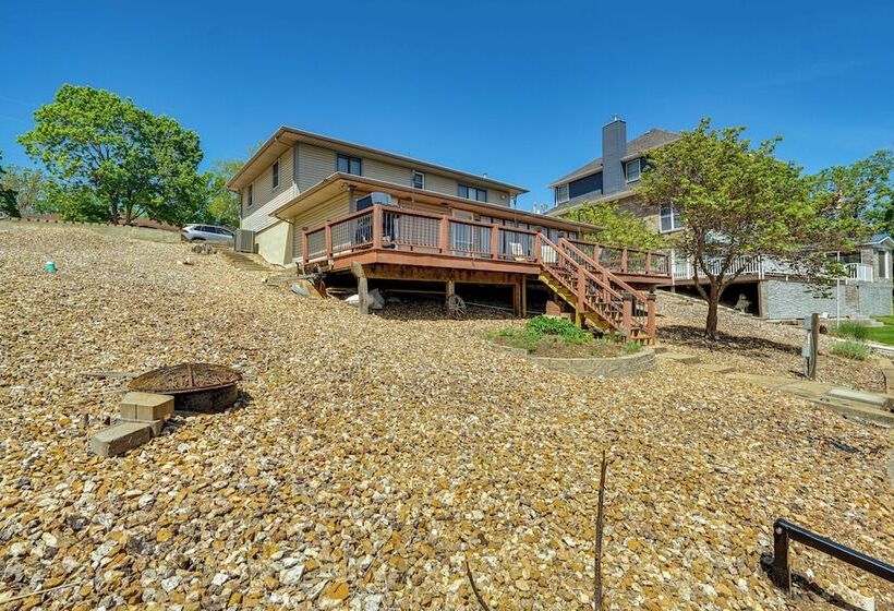 Private Dock & Deck: Waterfront Camdenton Home!