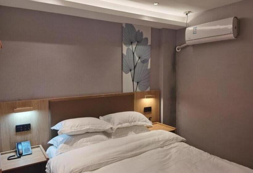 Отель Green Tree Inn Express Huainan Xiejiaji District Orient Guangji Hospital
