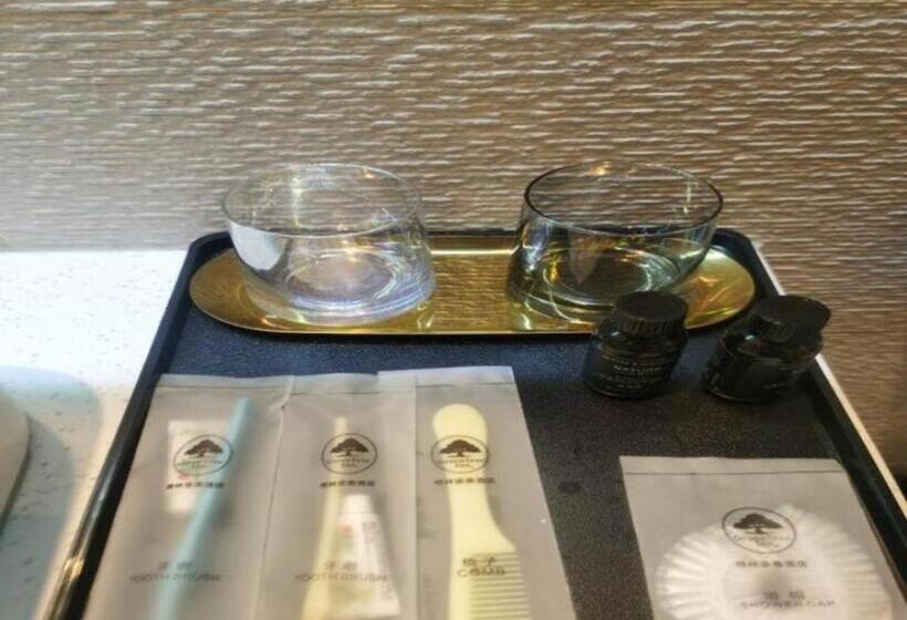 Отель Green Tree Inn Express Huainan Xiejiaji District Orient Guangji Hospital