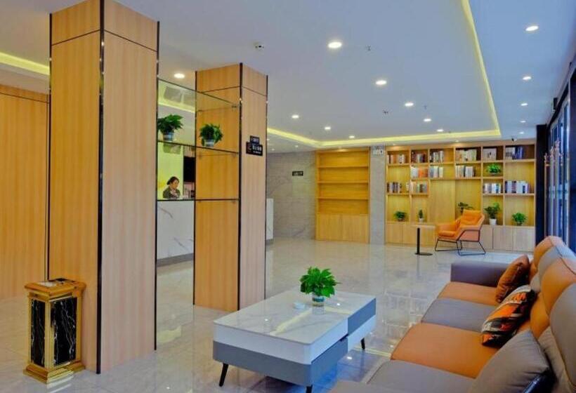 בית מלון כפרי Green Tree Inn Gansu Tianshui Qinzhou District Tianshui Wanda Plaza