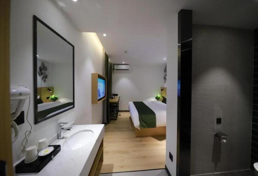 ホテル Green Tree Inn Guangxi Wuzhou 2nd Xinxing Road Liangguang Market