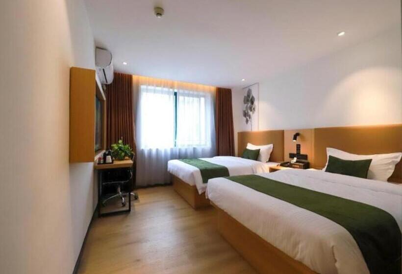 ホテル Green Tree Inn Guangxi Wuzhou 2nd Xinxing Road Liangguang Market