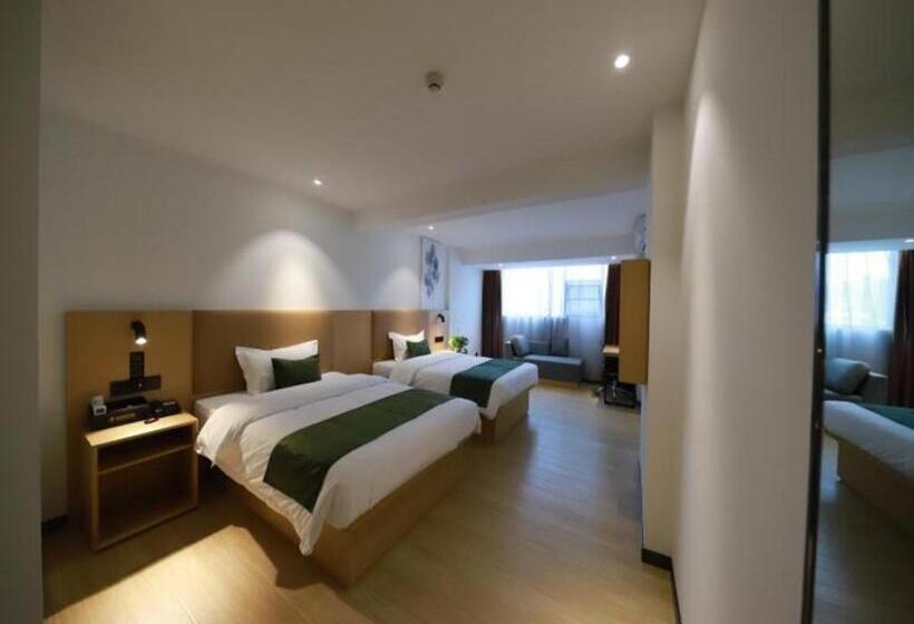 ホテル Green Tree Inn Guangxi Wuzhou 2nd Xinxing Road Liangguang Market
