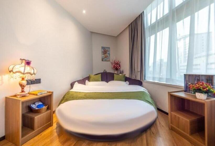 בית מלון כפרי Greentree Inn Express Lanzhou West Passenger Station Lanzhou Center