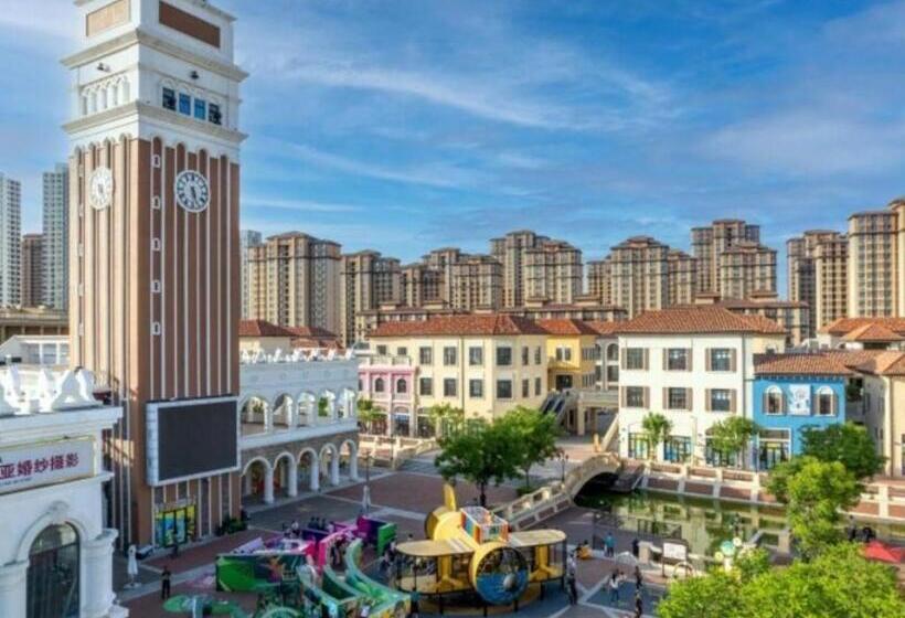 בית מלון כפרי Greentree Inn Tianjin Wuqing Development Zone Wanda Plaza
