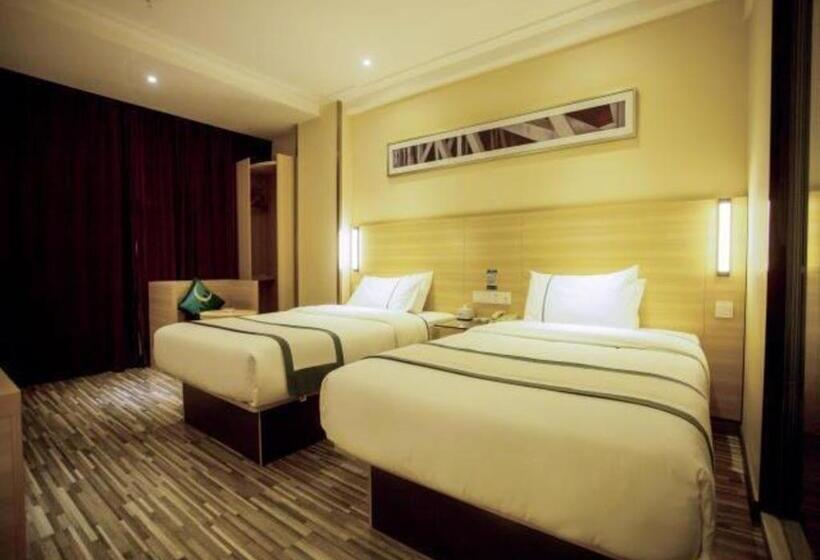 בית מלון כפרי City Comfort Inn Yulin Rong County Bus Terminal Xiujiang Bridge