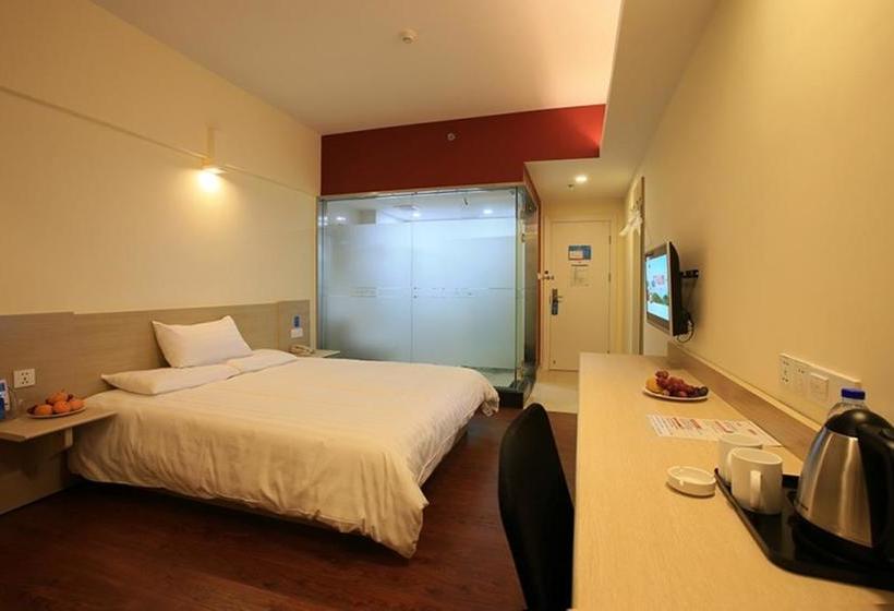 호텔 Hanting Express Shanghai Conference Centre Zhuguang Road