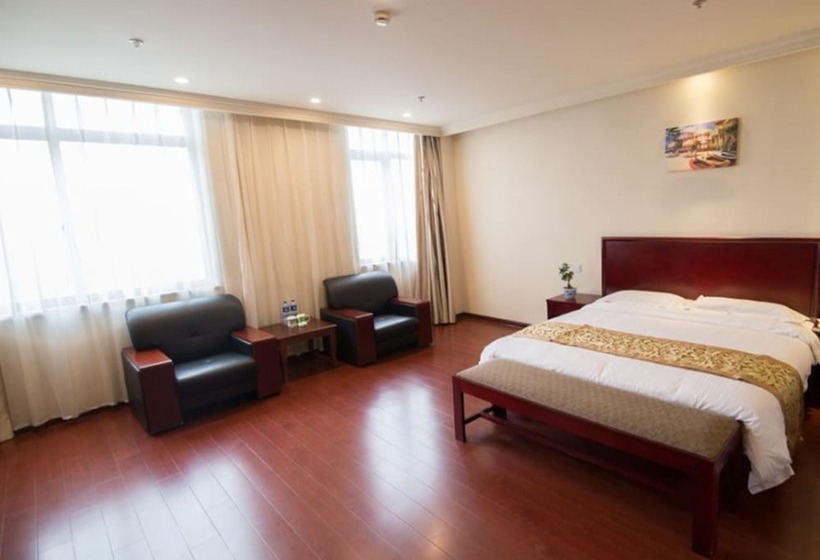 酒店 Greentree Inn Anhui Guangde Zhongyang Lecheng Business