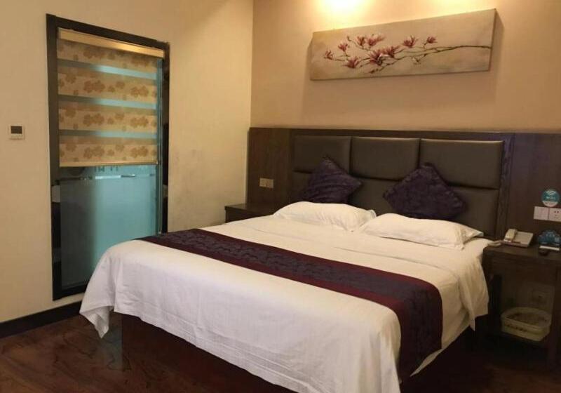 酒店 Greentree Inn Jiangsu Nantong Haimen Shanghe Plaza Express