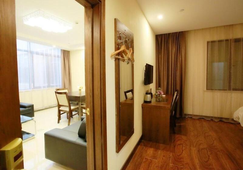 酒店 Greentree Inn Jiangsu Nantong Haimen Shanghe Plaza Express