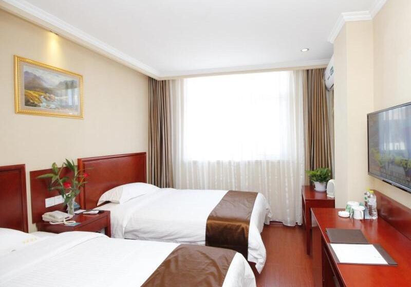 ホテル Greentree Inn Shandong Rizhao Bus Station Fuhai Road Express