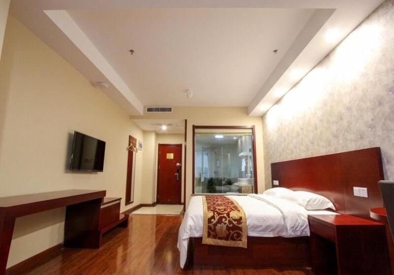 בית מלון כפרי Greentree Inn Shandong Zaozhuang Tengzhou East Xueyuan Road Guiheyuan Business