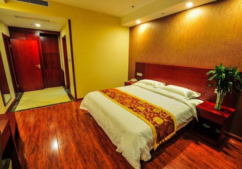 בית מלון כפרי Greentree Inn Shandong Zaozhuang Tengzhou East Xueyuan Road Guiheyuan Business