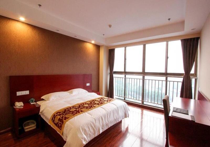 בית מלון כפרי Greentree Inn Shandong Zaozhuang Tengzhou East Xueyuan Road Guiheyuan Business