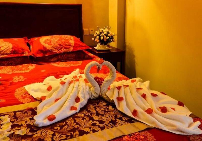 בית מלון כפרי Greentree Inn Shandong Zoucheng Railway Station Huochang Road Business