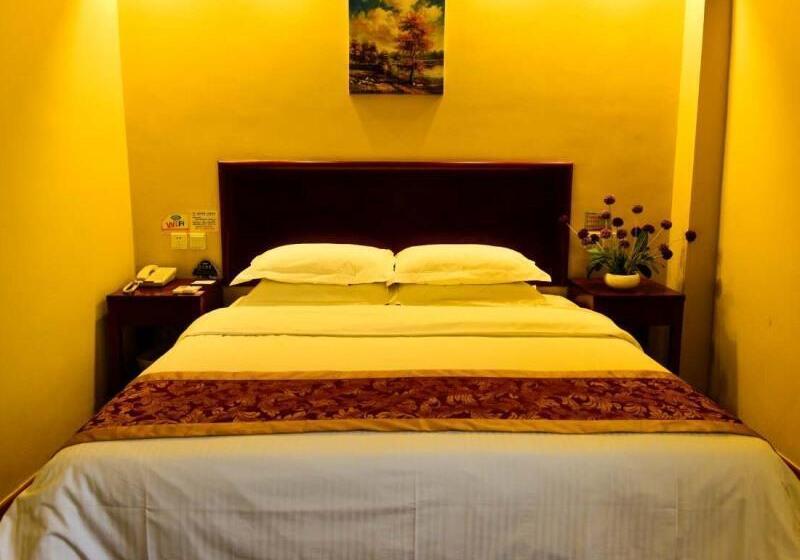 בית מלון כפרי Greentree Inn Shandong Zoucheng Railway Station Huochang Road Business