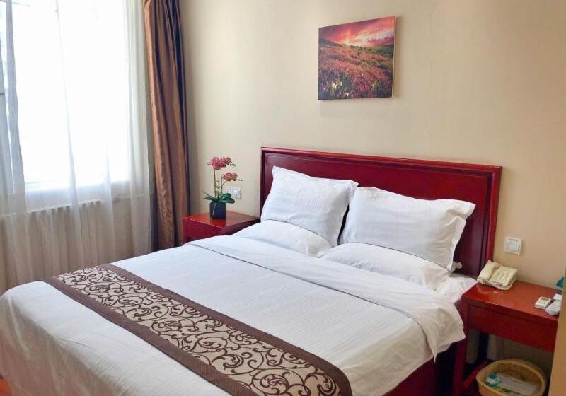 בית מלון כפרי Greentree Inn Tianjin Jinghai Jinqiao International Trade Center