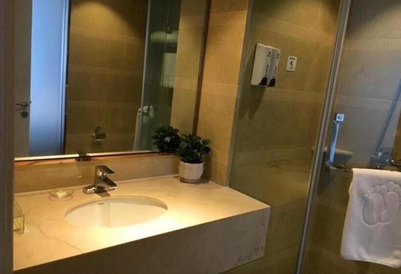 בית מלון כפרי Greentree Inn Yancheng Jianhu Oubaoliya Zunyuan Express