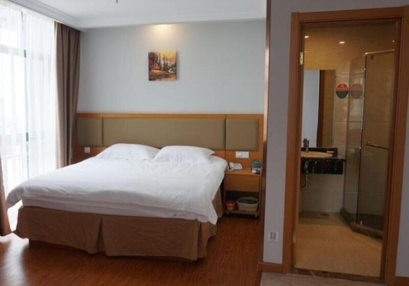 فندق Greentree Inn Henan Xinyang Shangcheng County Huangbaishan Road Times Shopping Mall Express
