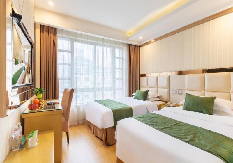 فندق Greentree Inn Zhejiang Jinhua Yiwu International Trade City Changchun Street Shell