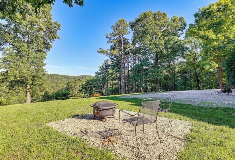 Just A Cast Away  Cassville Cabin W/ Covered Deck