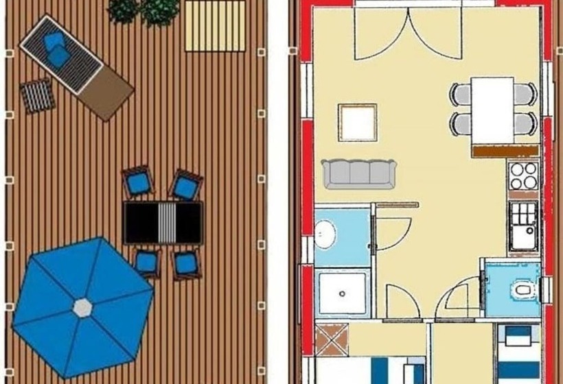 בית מלון כפרי Bosse Comfortable Holiday Residence