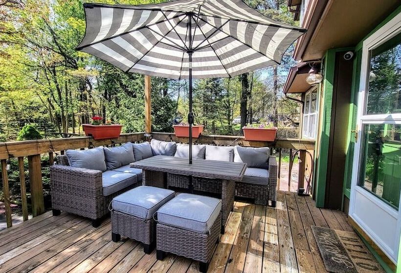 The Wooden Nest By Avantstay Deck, Big Yard W/ Hammocks & Fire Pit