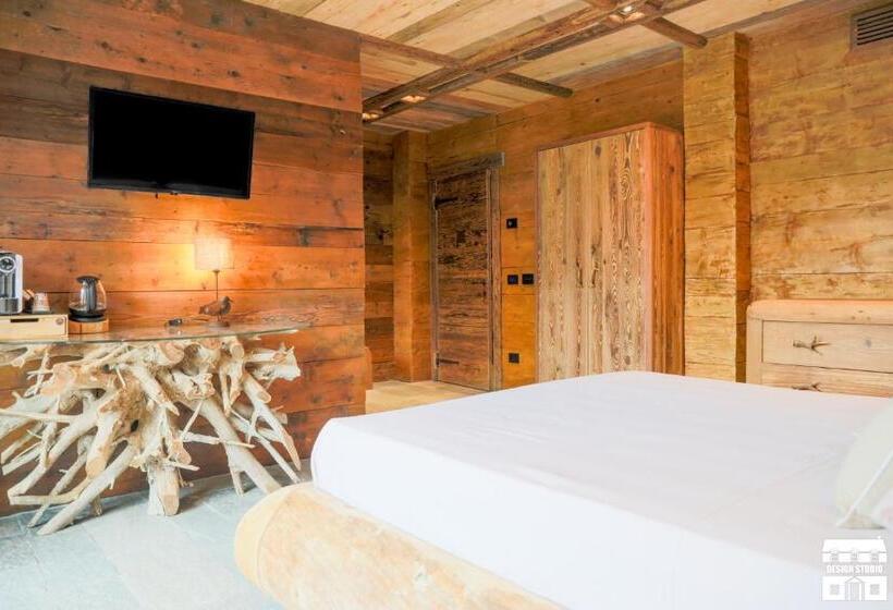 צימר Chalet Antico Legno By Design Studio