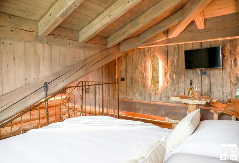 צימר Chalet Antico Legno By Design Studio