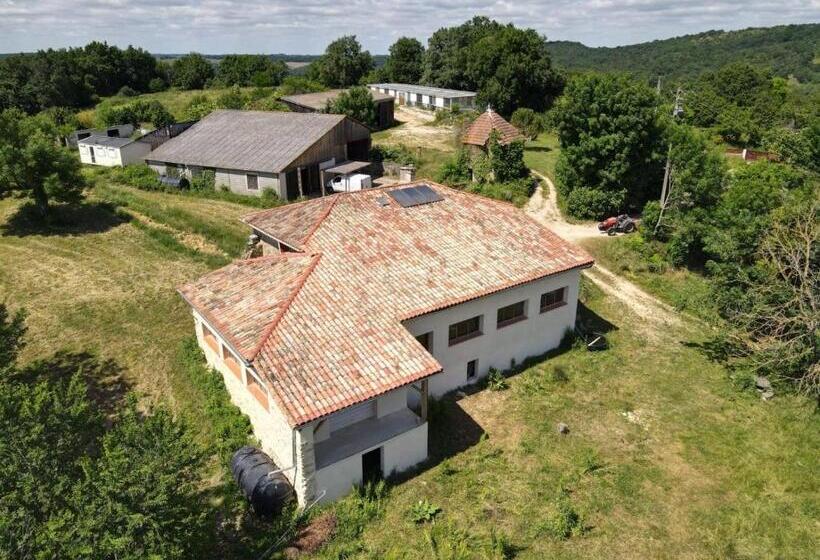 צימר Chambre Kiko   Vue Sur Jardin Et Montagne Aurignac